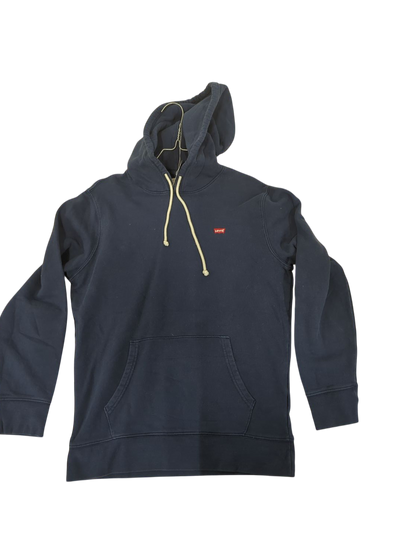 Levi's Navy Pullover Hoodie - Size S