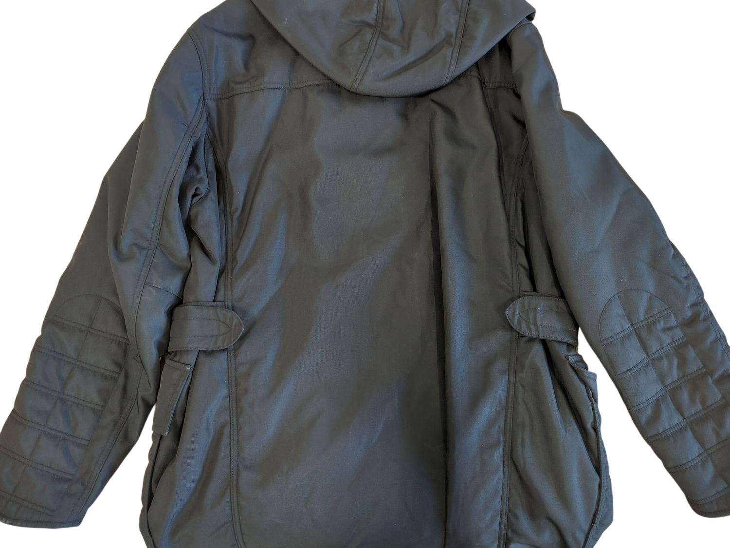 Hugo Boss Navy Parka Jacket - Men's Winter Coat