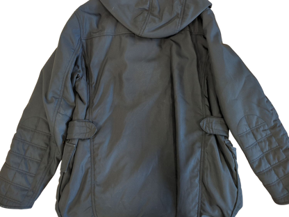 Hugo Boss Navy Parka Jacket - Men's Winter Coat