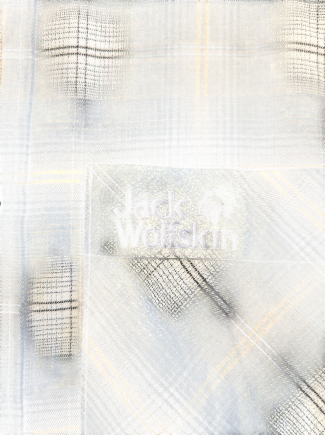 Jack Wolfskin Plaid Button-Down Shirt - Size S