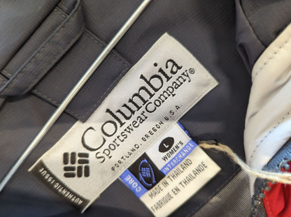 Columbia Sportswear Red Windbreaker Jacket - Size L