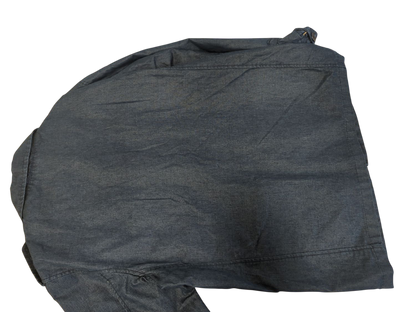 Armani Jeans Grey Denim Jacket - Size XL