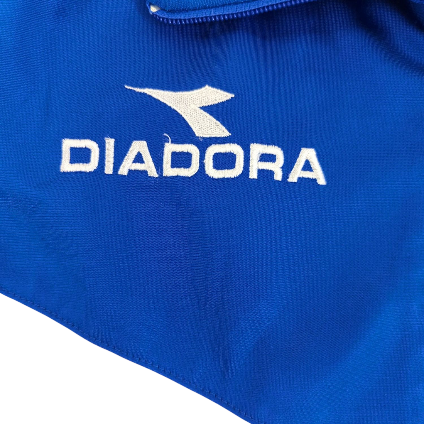 Diadora Blue Windbreaker Jacket - Size S