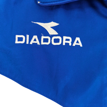 Diadora Blue Windbreaker Jacket - Size S