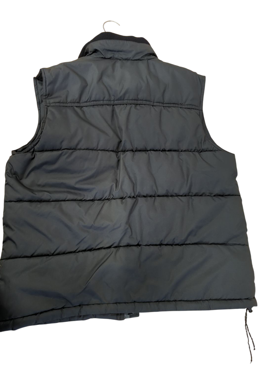 8215-BSW Real To Wear Black Quilted Puffer Vest - Size L