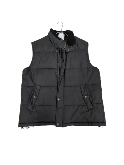 8215-BSW Real To Wear Black Quilted Puffer Vest - Size L