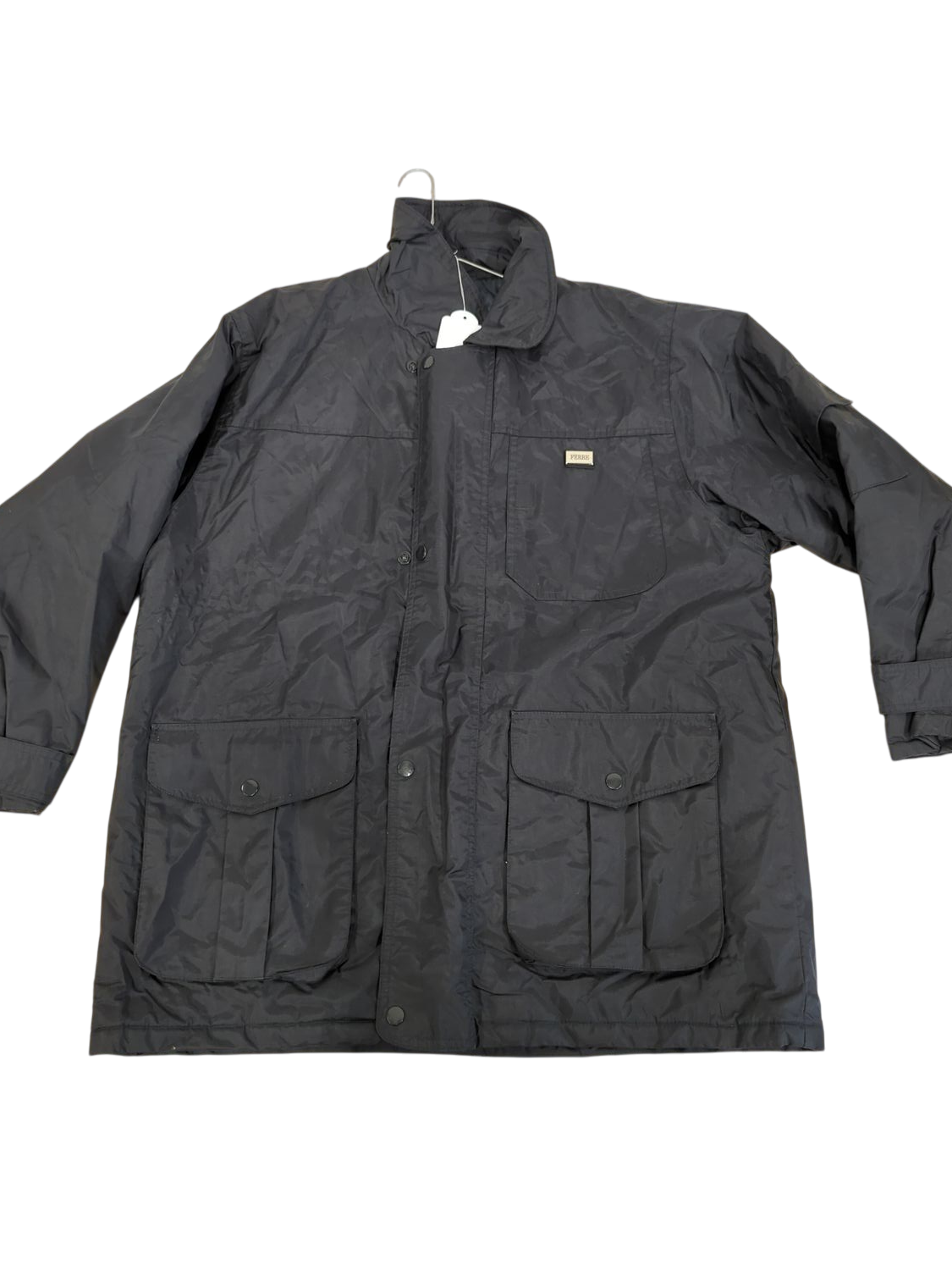 Barbour Black Windbreaker Jacket - Size L