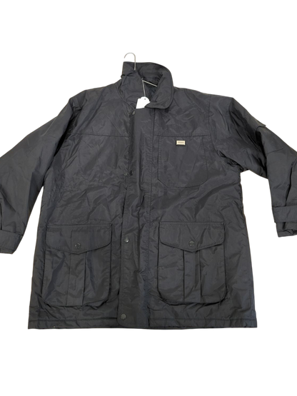 Barbour Black Windbreaker Jacket - Size L