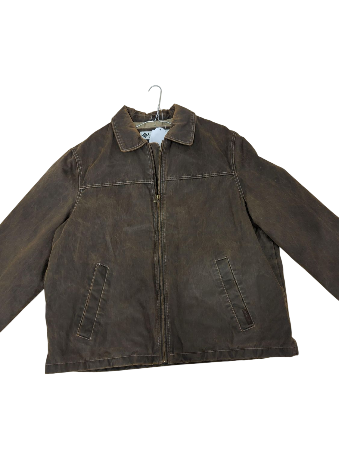 Columbia Sportswear Brown Cotton Jacket - Size XL