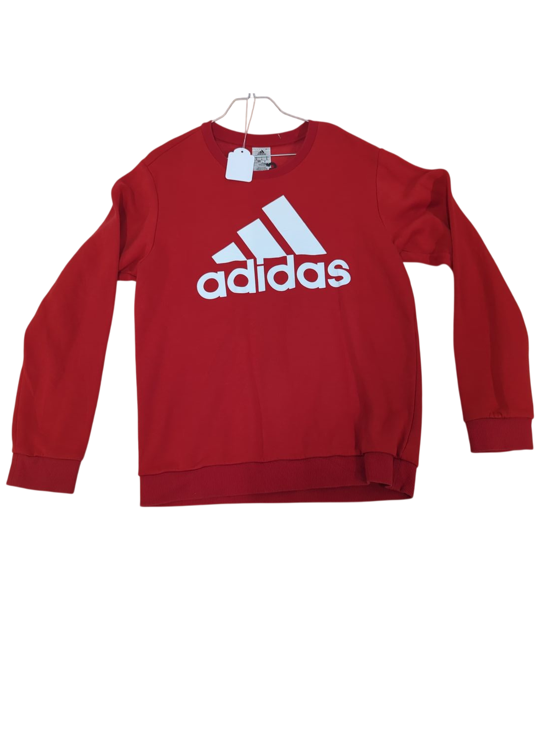 Adidas Red Crew Neck Sweatshirt - Size M