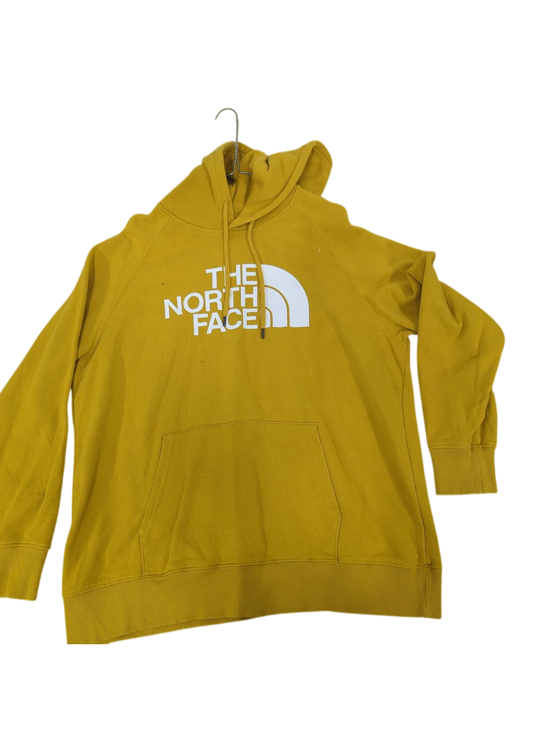 The North Face Yellow Sweatshirt - Size XL