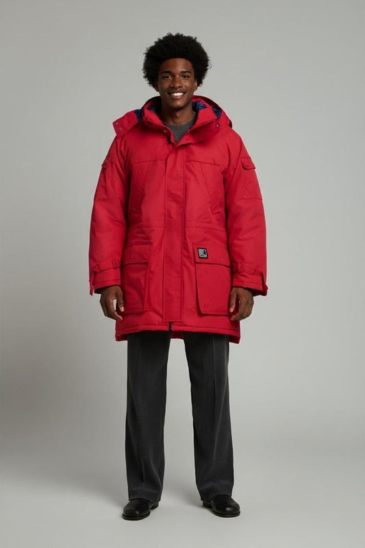 Helly Hansen Red Windbreaker Jacket - Size 42