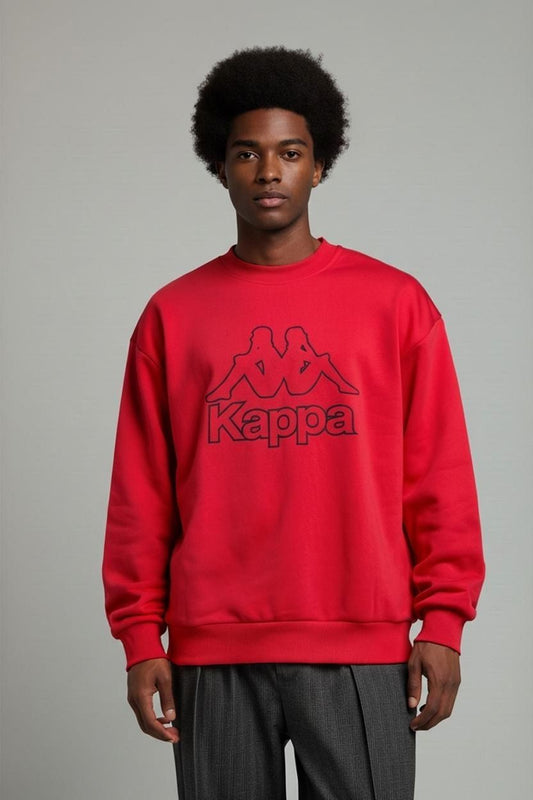 Red Kappa Logo T-Shirt - Size L