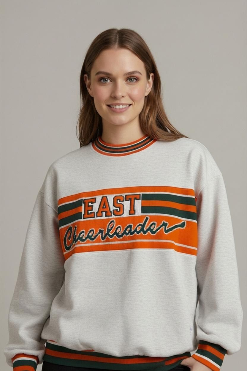 Vintage Varsity East Cheerleader T-shirt - Made in USA