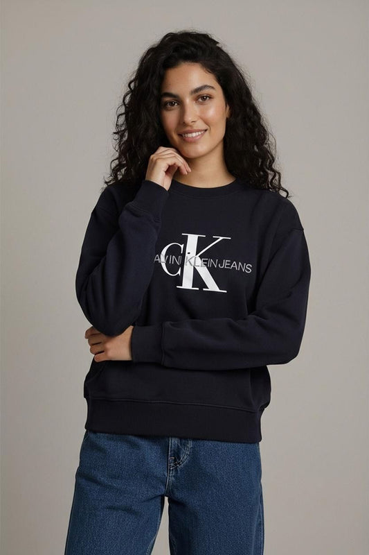 Calvin Klein Jeans Black Sweatshirt - Size 16