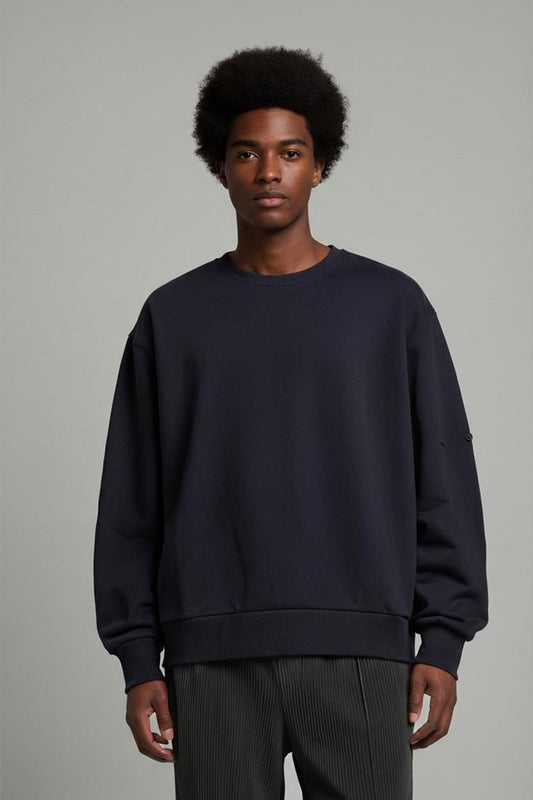 Stone Island Navy Crew Neck Sweatshirt - Size XXL