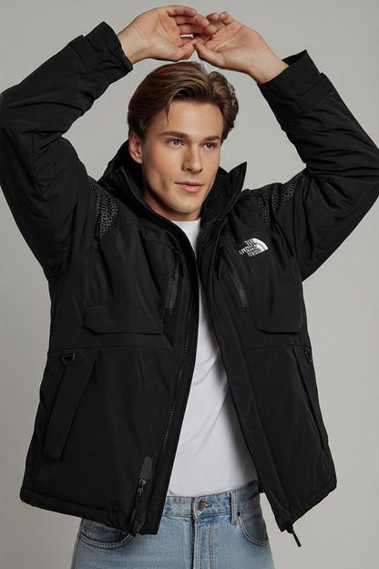 The North Face Black Winter Parka Jacket - Men's Size 2XL