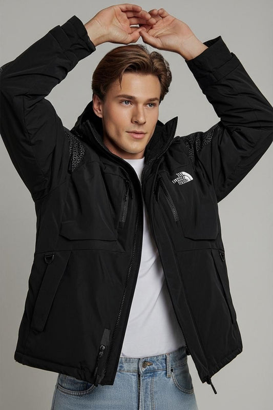 The North Face Black Winter Parka Jacket - Men's Size 2XL