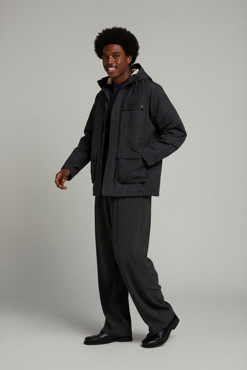 Barbour International Black Jacket - Size M