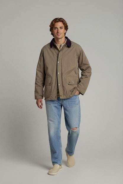 Barbour Men's Beige Parka Jacket - Size XL