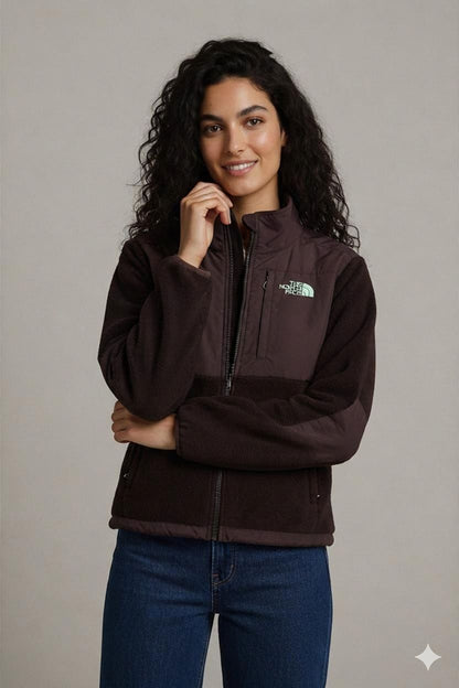 The North Face Women's Brown Fleece Jacket - Size XS