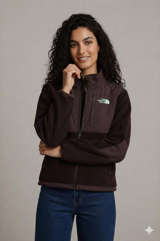 The North Face Women's Brown Fleece Jacket - Size XS