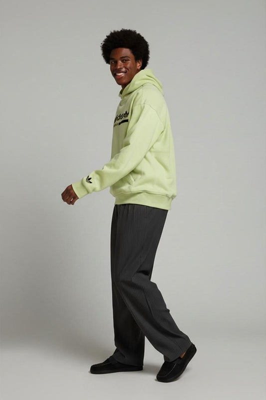 Adidas Neon Yellow Sweatshirt - Size M