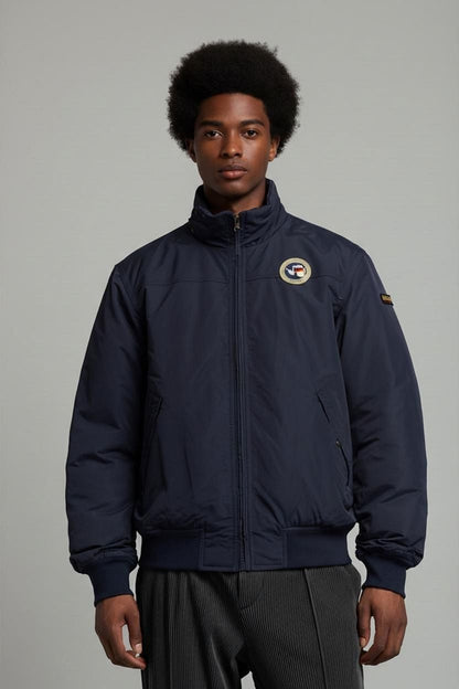 Napapijri Men's Navy Windbreaker Jacket - Size XL