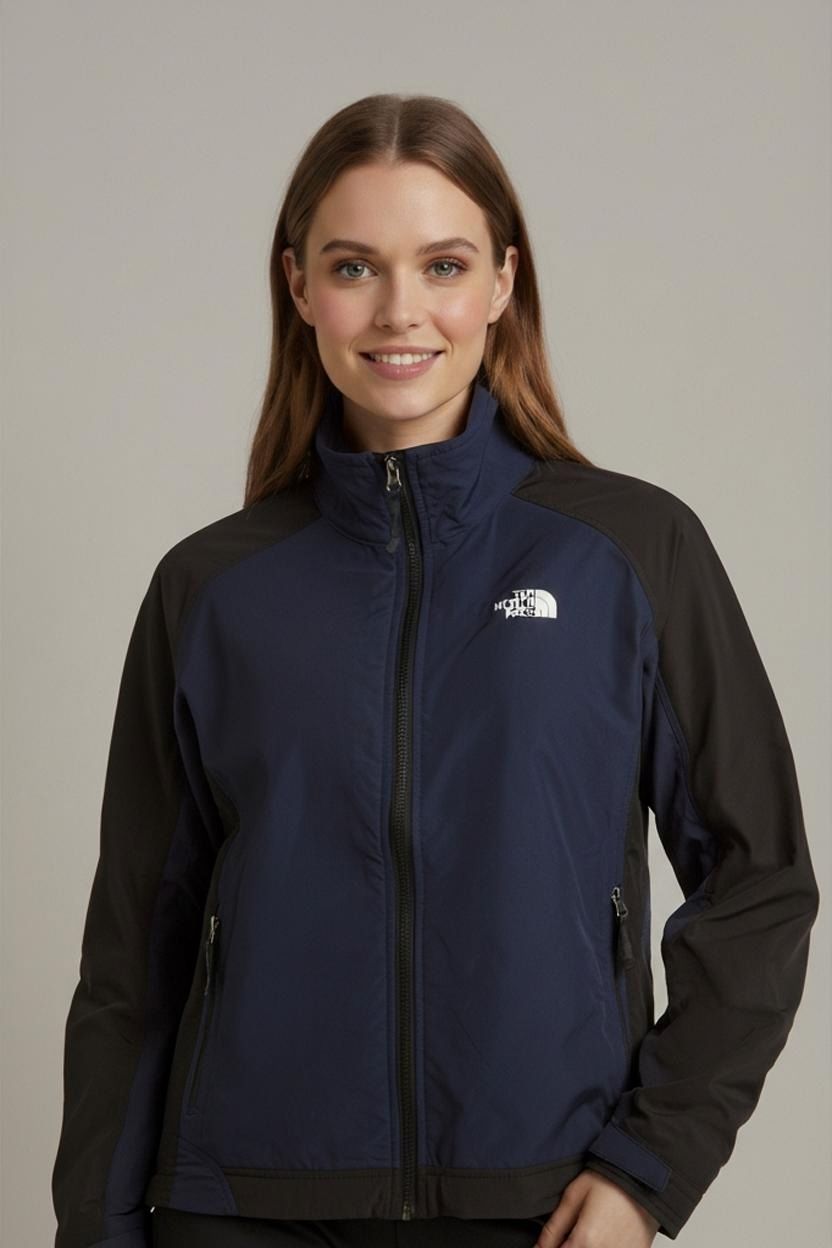 The North Face Windbreaker Jacket - Navy/Black - Size XL