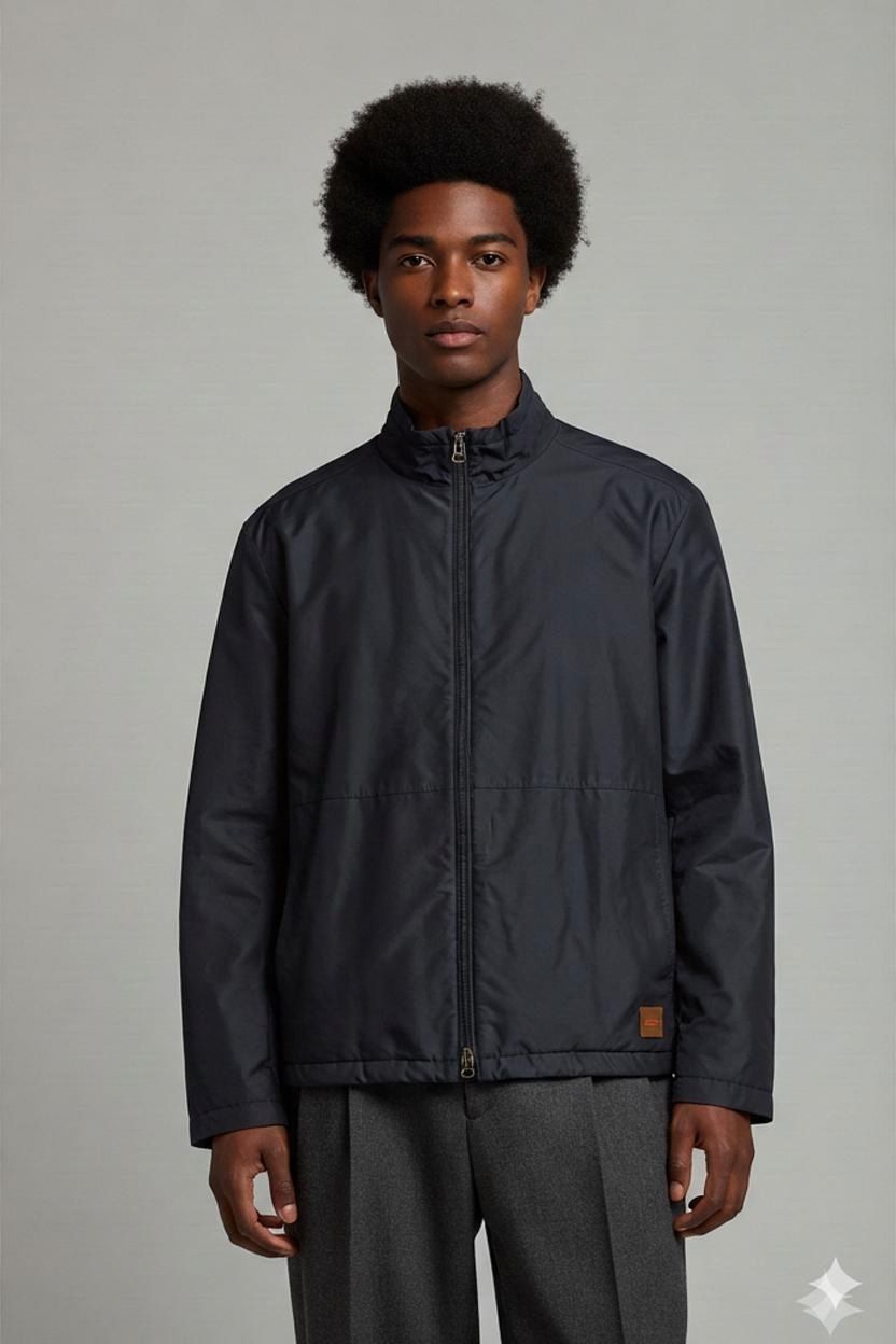 BOSS Hugo Boss Black Windbreaker Jacket - Men's