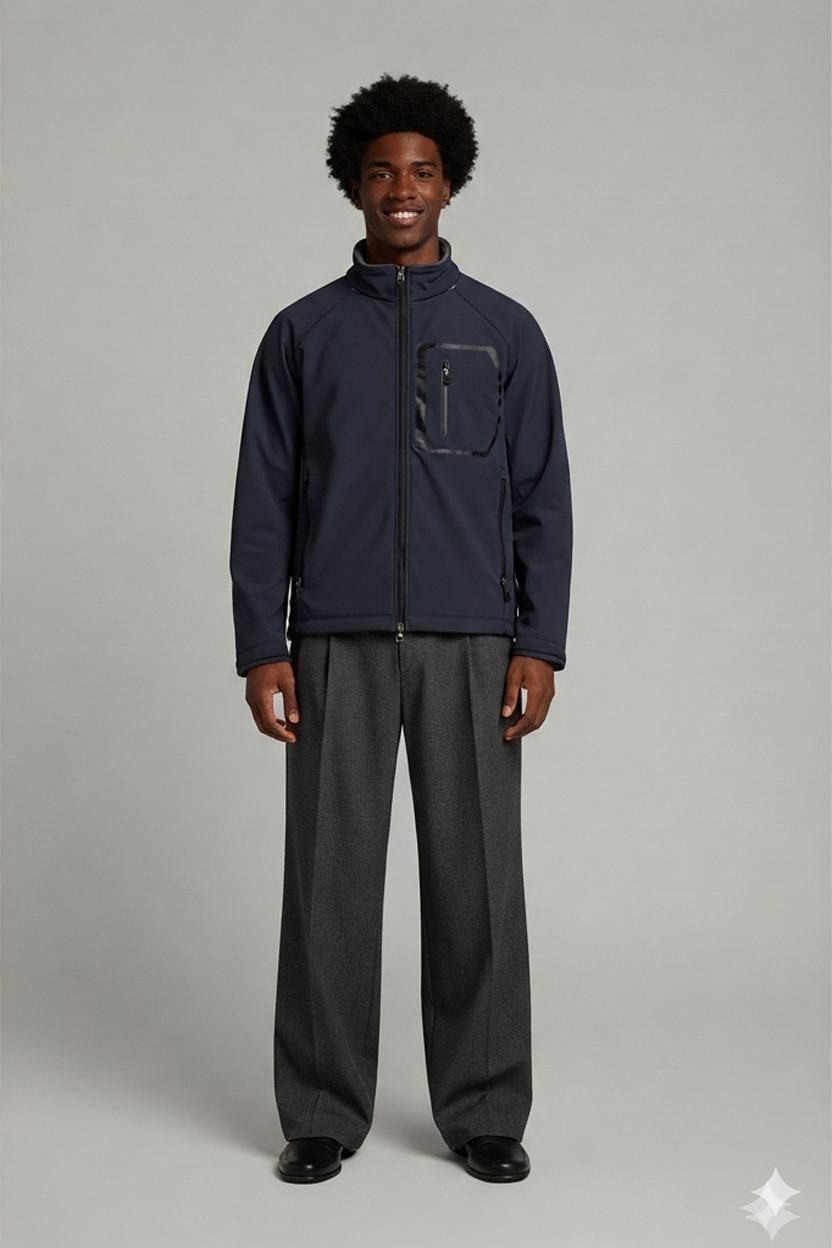 Columbia Titanium Softshell Jacket - Men's Size L - Grey