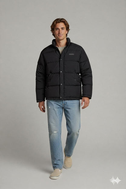Levi's Black Puffer Jacket - Winter Parka