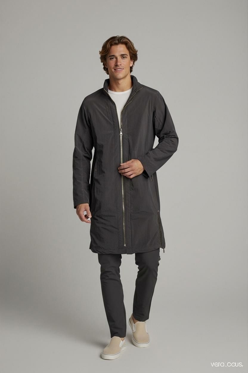 Napapijri Black Parka Jacket - Size M