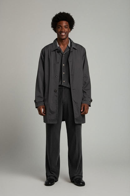 PRADA Black Windbreaker Jacket - Men's