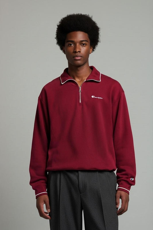 Vintage Champion Red Sweatshirt - Size M - 1919 Edition
