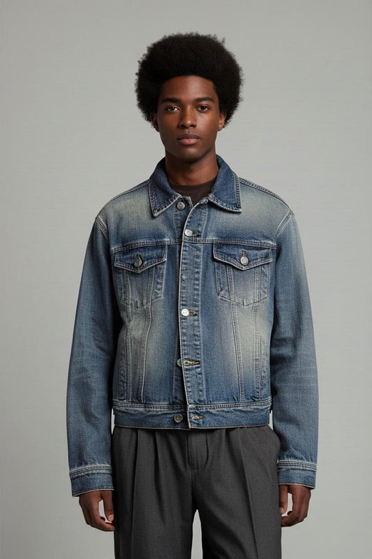 MEXX Denim Jacket - Size S - Classic Button-Up Design