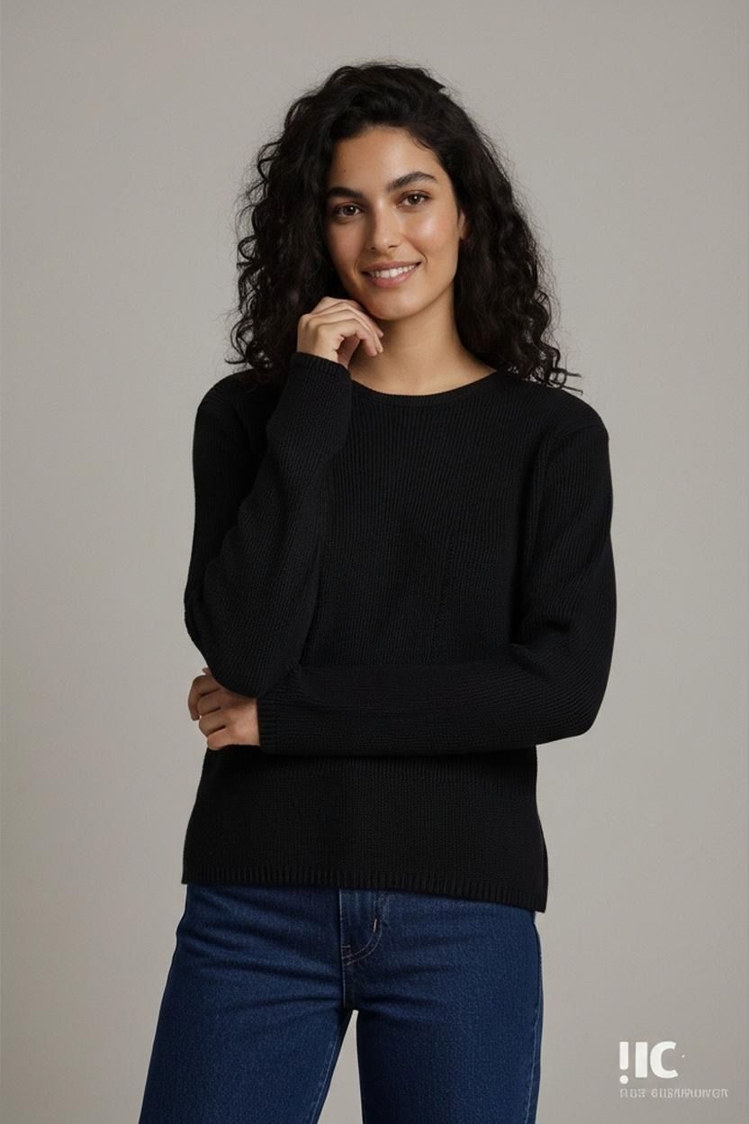 Gianfranco Ferre Studio Black Sweater - Size L