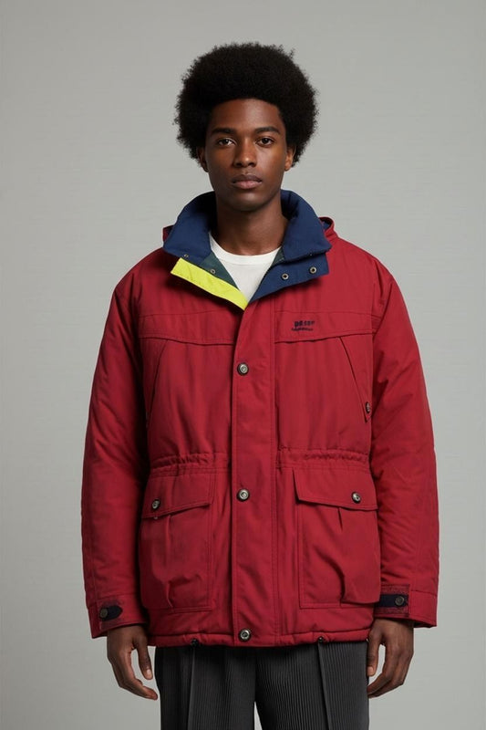 Helly Hansen Red Parka Jacket - Norwegian Made