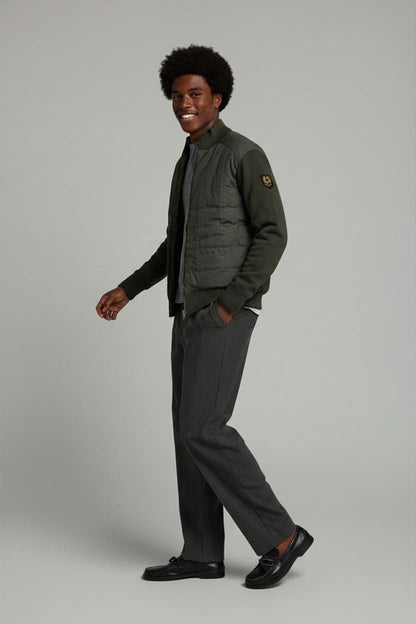 Belstaff Green Bomber Jacket - Size M - Made in England
