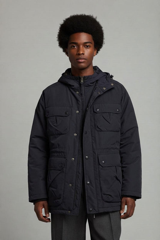 Lee Black Parka Jacket - Size M