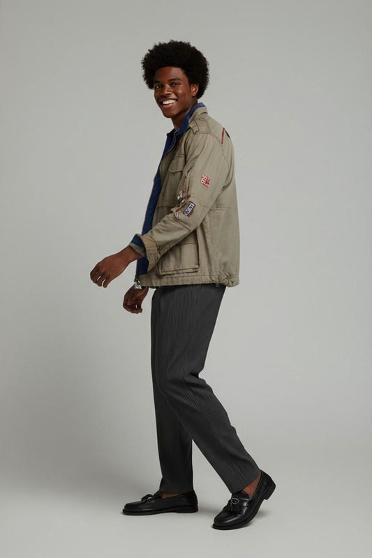 Napapijri Hermitage Men's Olive Cargo Pants - Size M