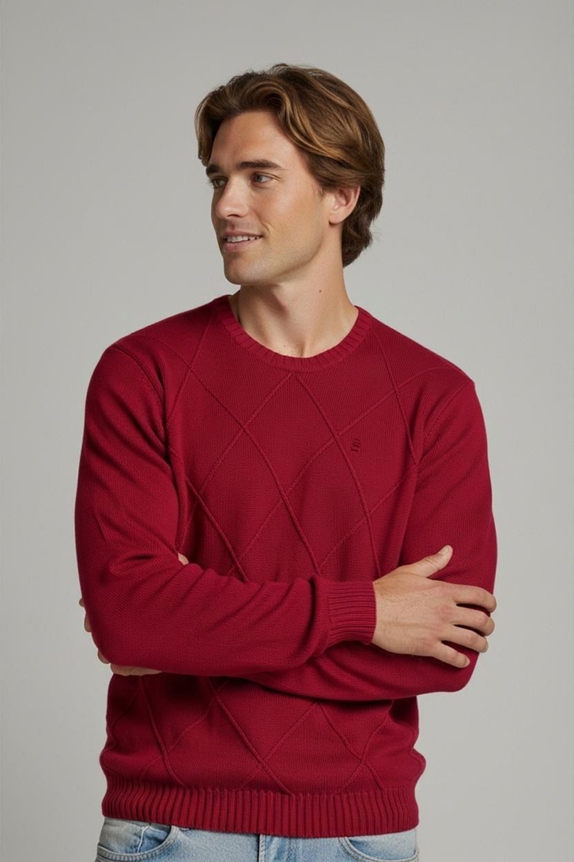 IZOD Red Cotton Sweater - Size XL