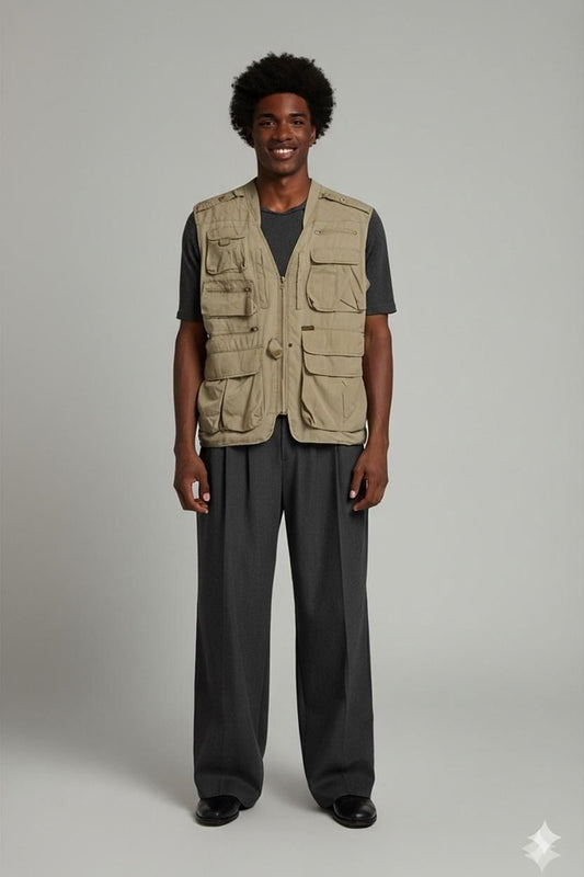 Woolrich Original Outdoor Utility Fishing Vest - Size XL