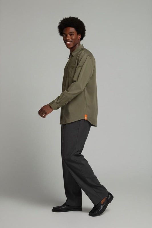 Timberland Organic Cotton Button-Down Shirt - Size XL