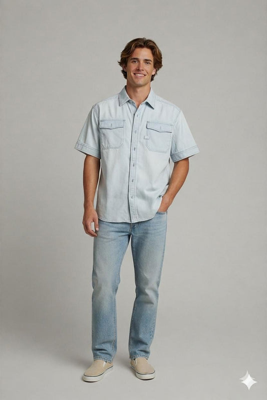 G-Star RAW Light Blue Denim Jacket - Size M