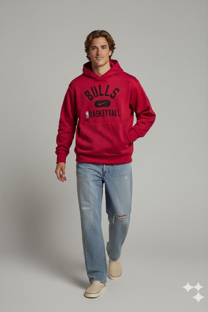 Nike Chicago Bulls NBA Basketball Sweatshirt - Size M
