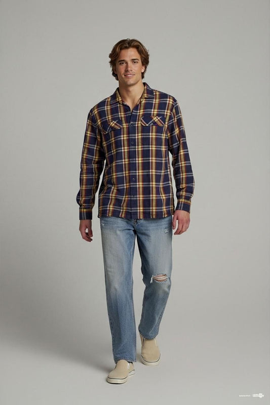 Patagonia Organic Cotton Plaid Flannel Shirt - Size S