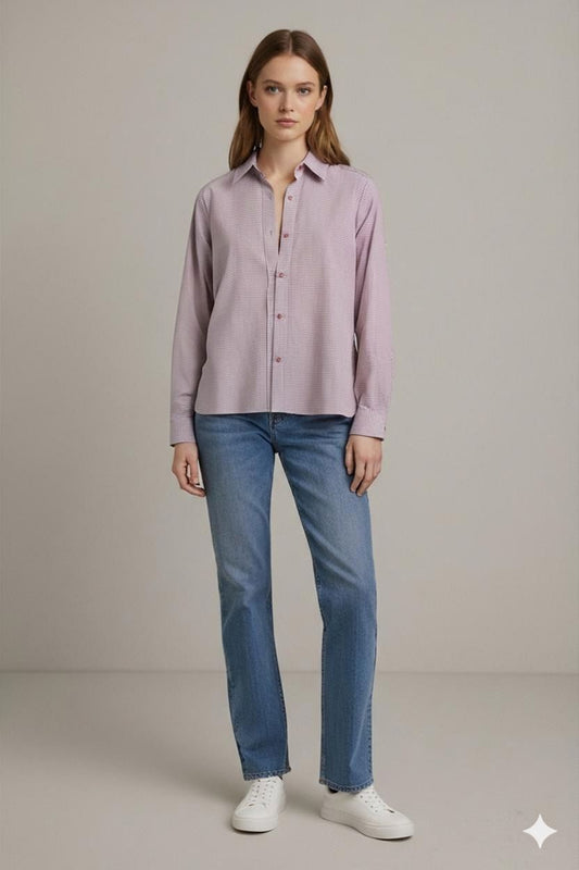 The North Face Pink Striped Button-Down Shirt - Size Small Petite
