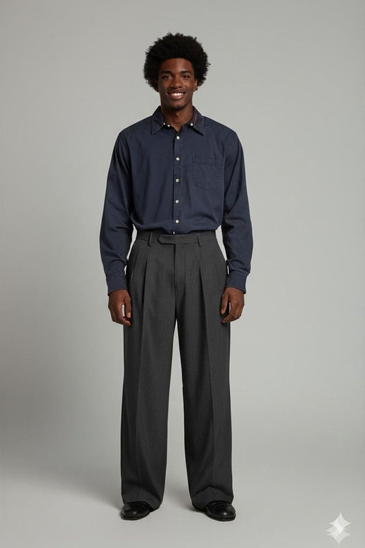 Napapijri Grey Button-Down Shirt - Slim Fit