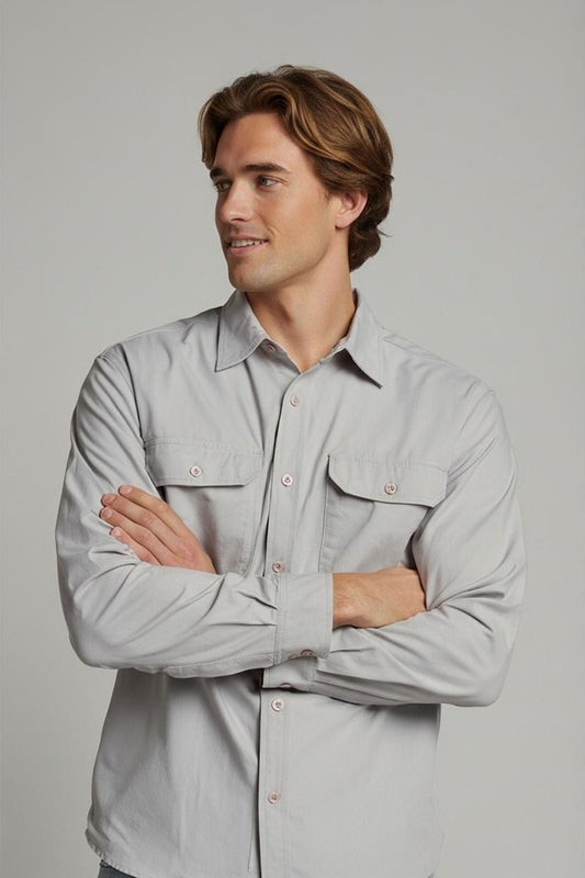 The North Face Beige Button-Down Shirt - Men's Size S/P